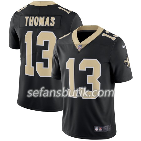 New Orleans Saints Tröjor Michael Thomas 13 Nike Svart - Herr New Orleans Saints Tröjor Michael Thomas 13 Nike Svart - Herr